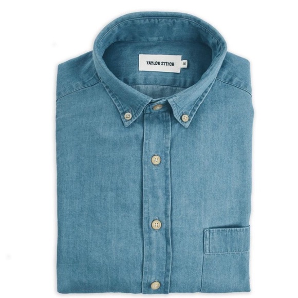 Taylor Stitch Other - Taylor Stitch The Jack in Sun Bleached Denim L